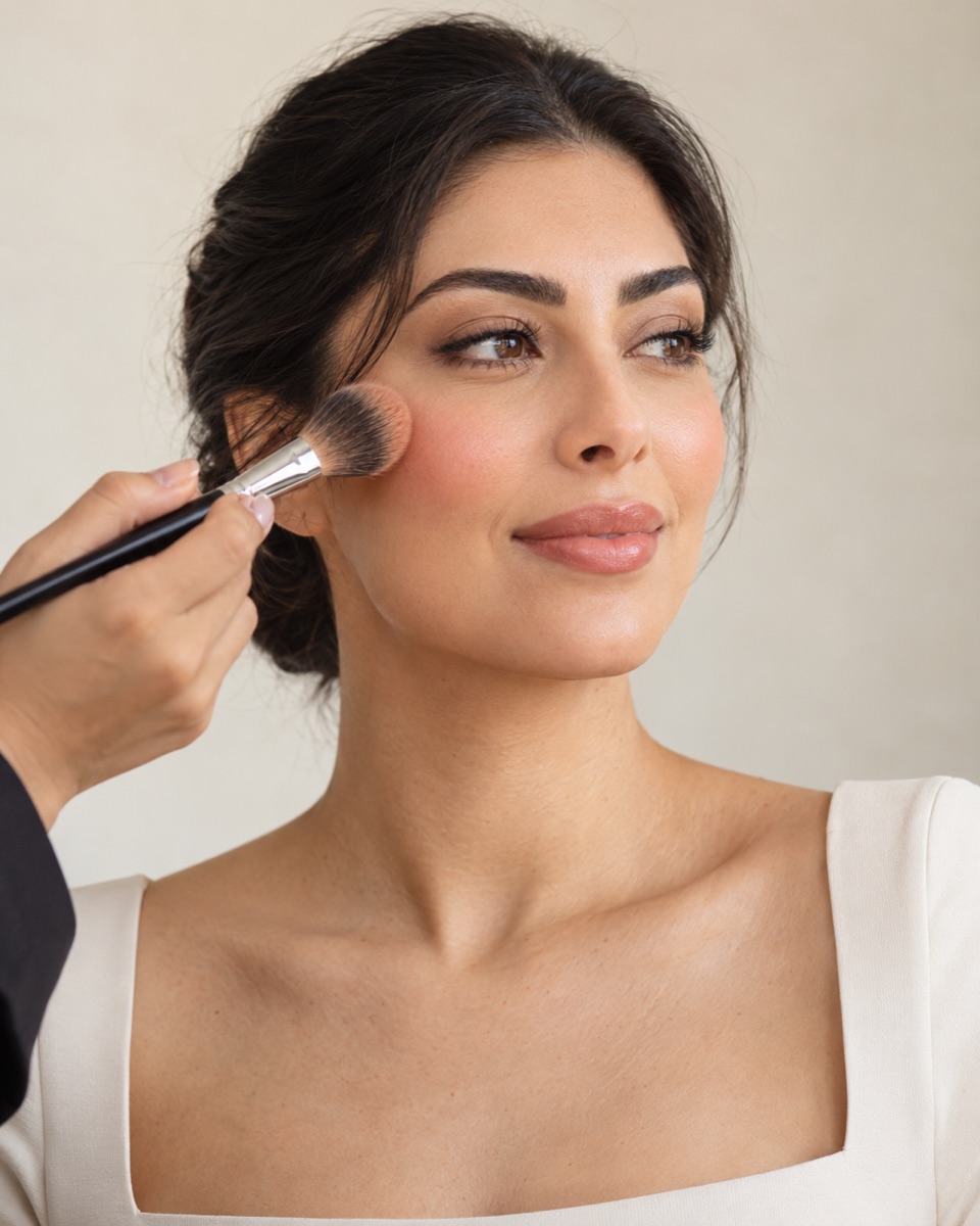 Illustratie van beauty en make-up